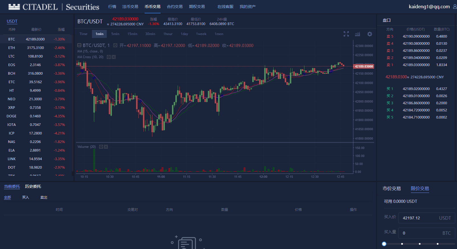 黑夜模式BBANK交易所 PC+手机端 期权带锁仓挖矿插图2