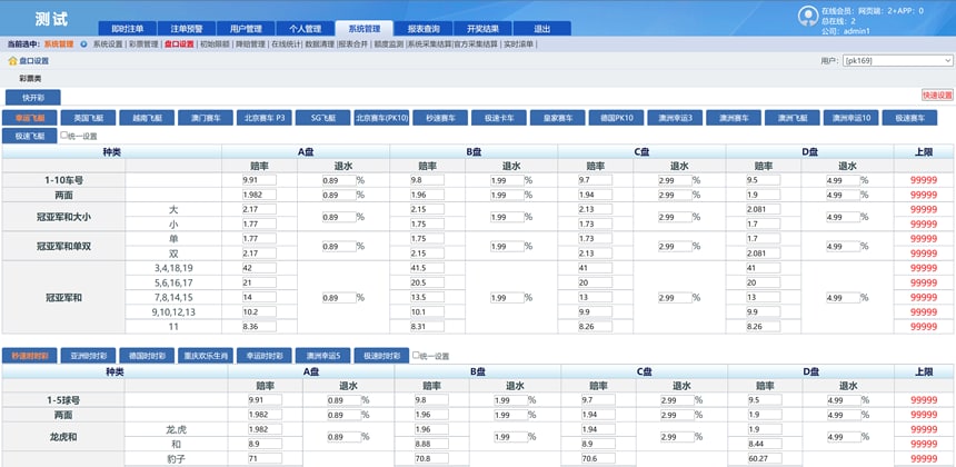 SG138双赢系统正版/带改单+预设+控制/完整/独立代理系统插图6