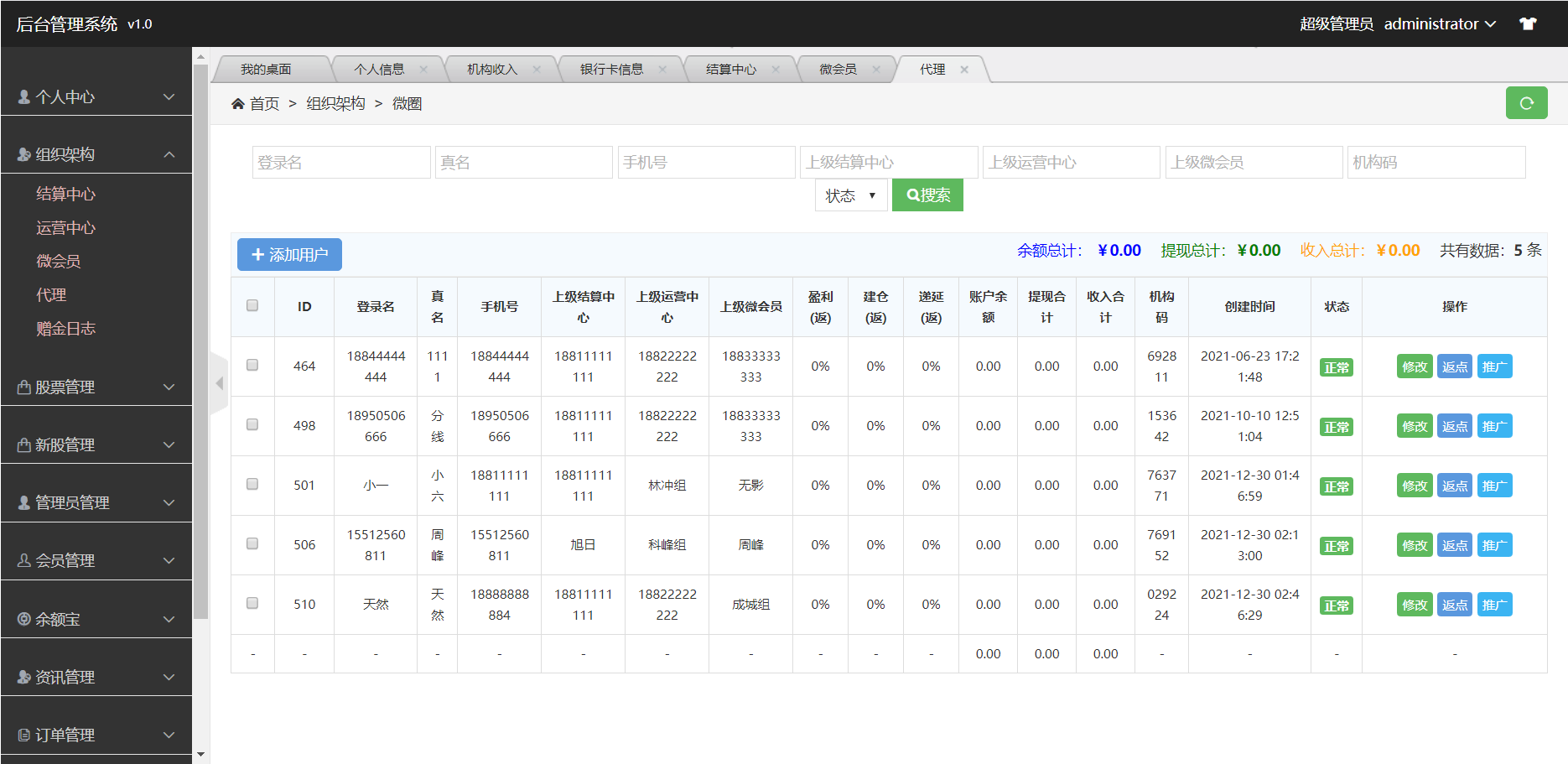 全新股票PHP纯源码，全新框架，带打新功能，功能完善，可随意二开，绝对的运营版插图14