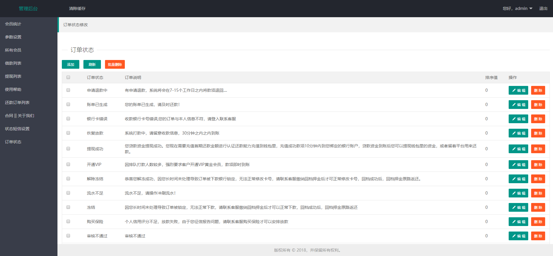 公司用贷款源码/电子合同/一键汇款 金融理财小额贷源码插图11