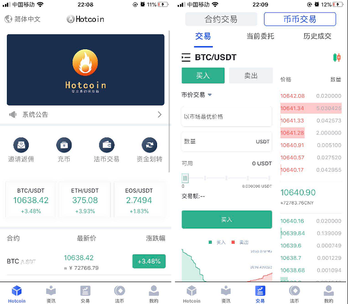 原生APP高仿火币合约交易所完整USDT源码,区块链交易所源码,杠杆,法币安卓,IOS端源码,币币,OTC承兑商,永续合约插图