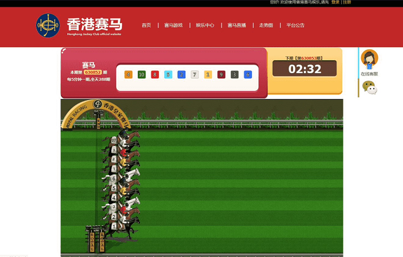 香港赛马-赛马游戏采集已对接插图2