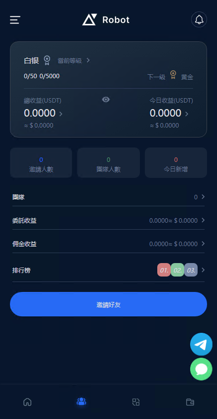 BTC虚拟币投资理财系统源码,定期存币收益理财,加密货币机器人量化交易插图4