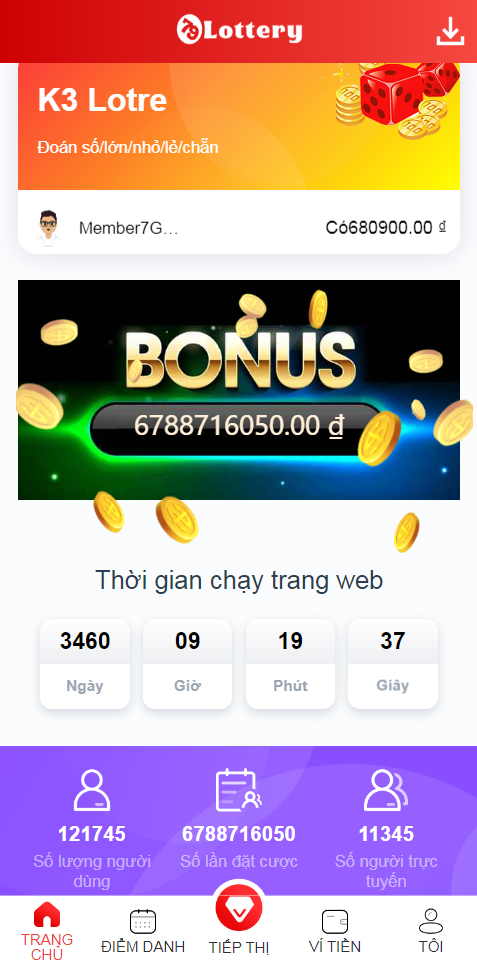越南语-彩票网站系统，时时彩+VUE源代码，可二开插图1