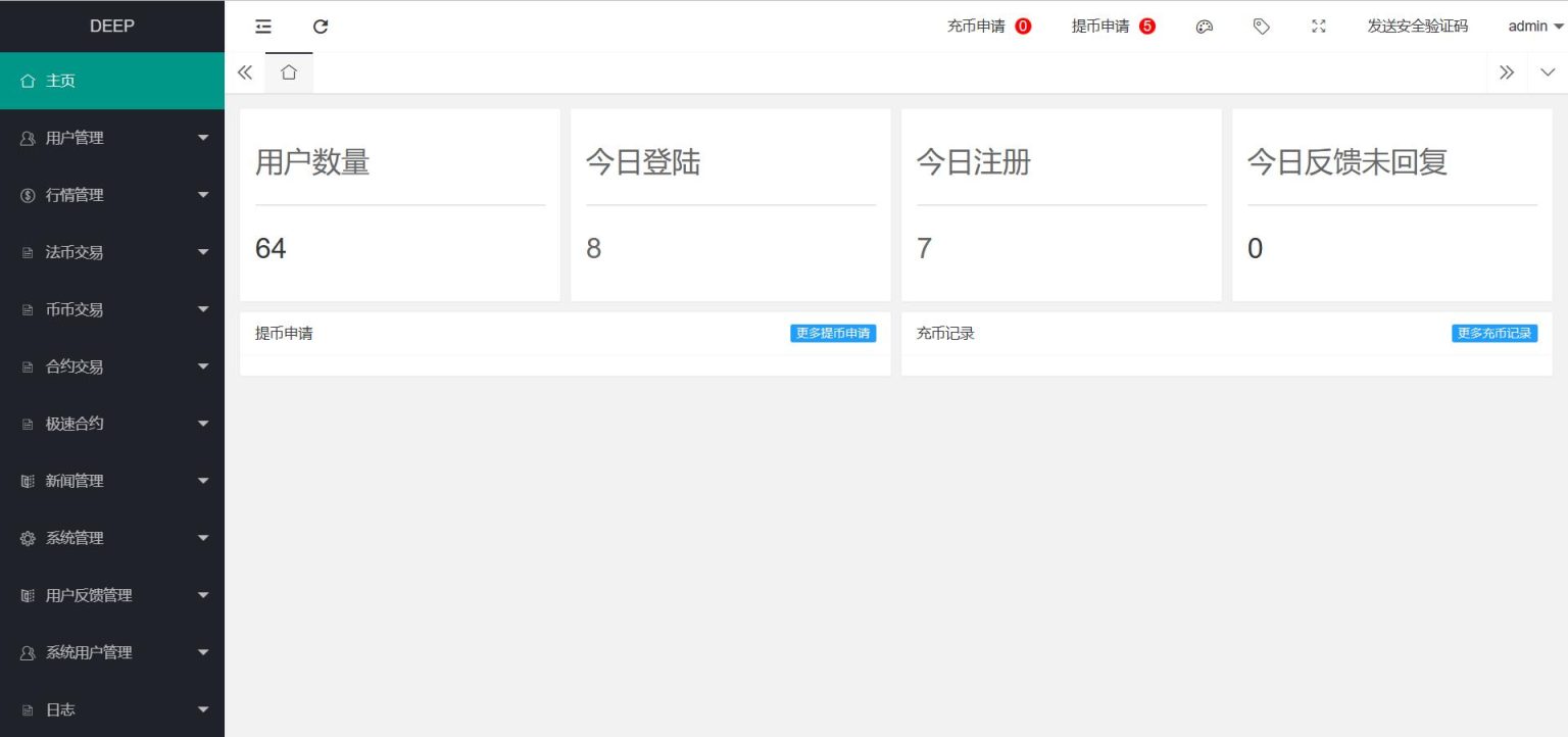区块链交易所源码+k线正常 +全开源带vue源码 +带搭建安装教程插图3