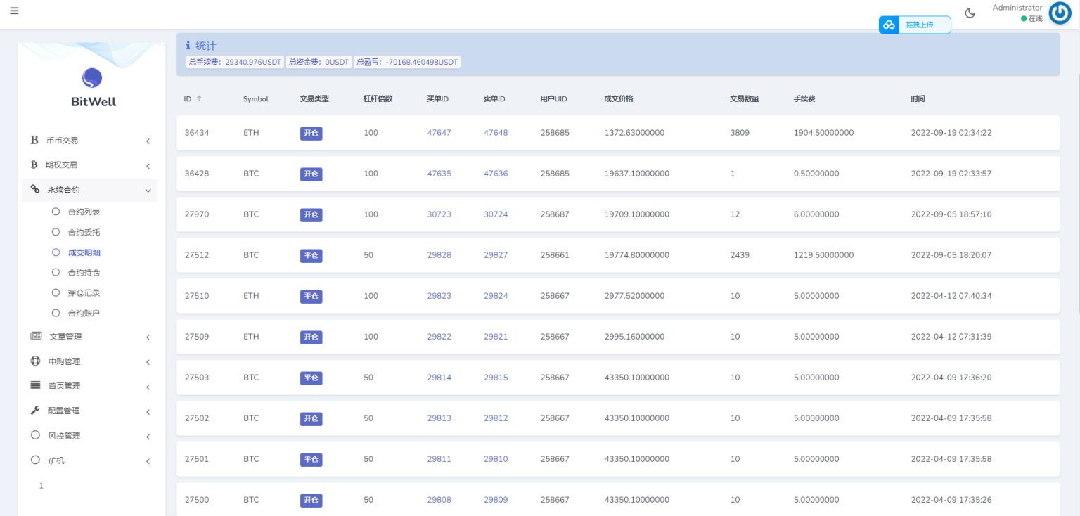 BiFire十五国交易所/OTC交易/币币交易/秒合约/期权/永续/申购/带开源工程+配置安装教程插图11