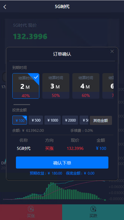 全新UI微盘源码/时间盘源码/点微盘源码/微交易源码/K线正常+开源无加密可二开插图5