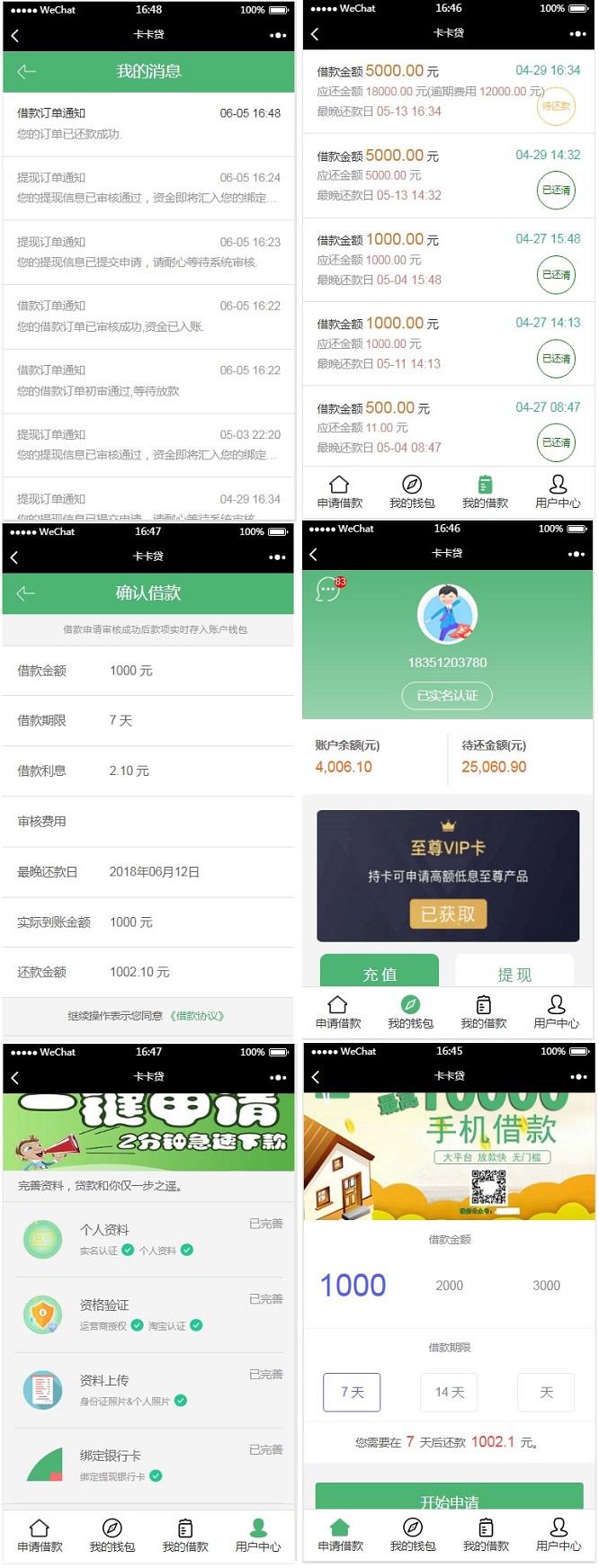 ThinkPHP借贷平台小额借贷系统程序源码插图