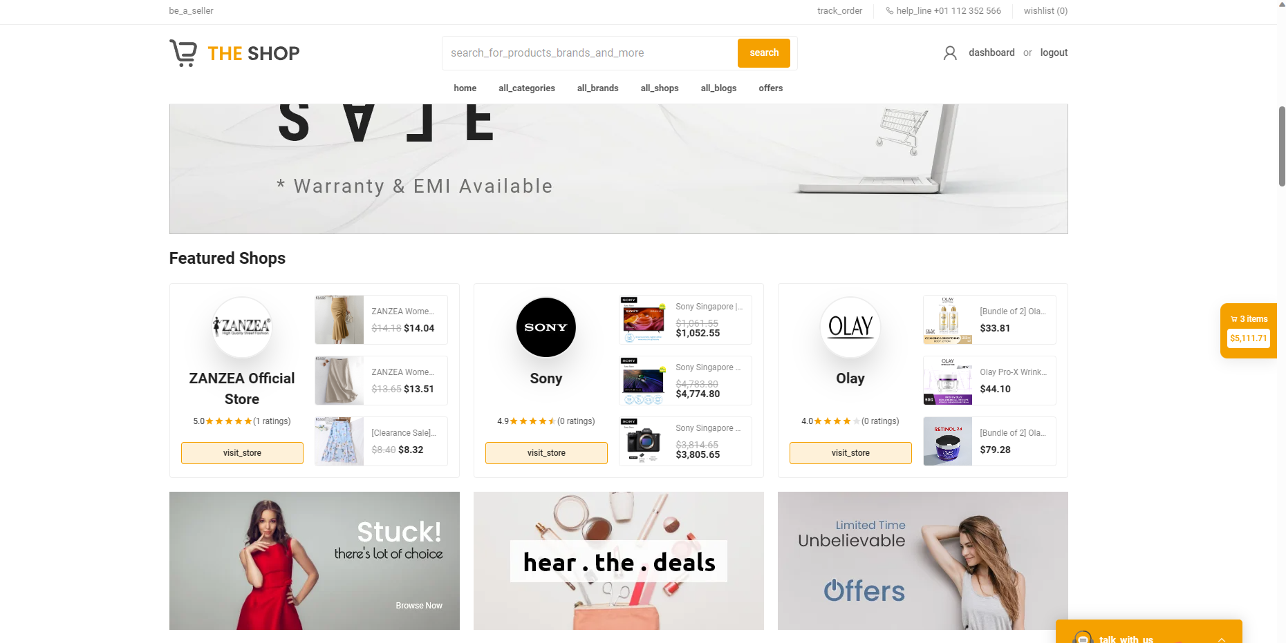 跨境电商系统源码TheShop1.2–PWA 电子商务CMS源码运营版插图6