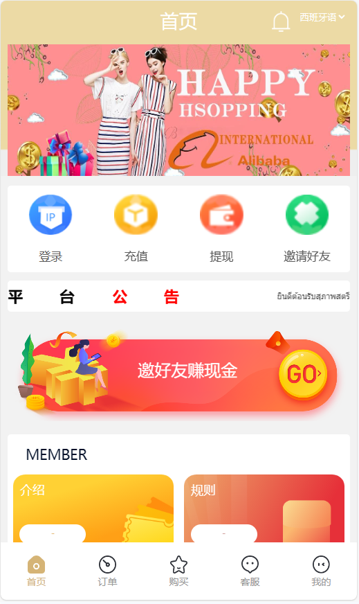 国际版9国语言海外多语言刷单系统源码运营版插图9