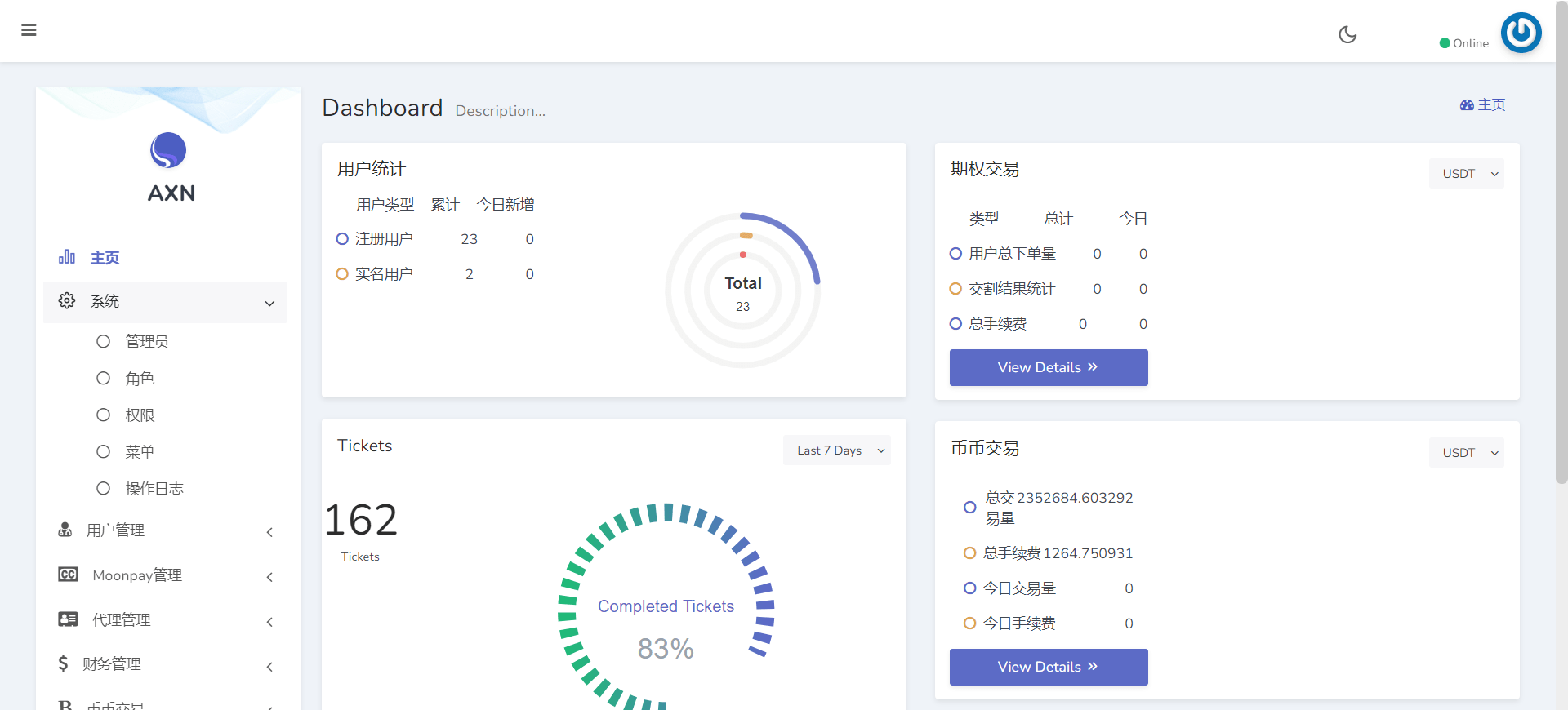 14国语言修复版/bbvcoin交易所+前后端VUE开源/合约交易+期权交易+币币交易+申购+质押挖矿+代理系统+H5+PC插图3