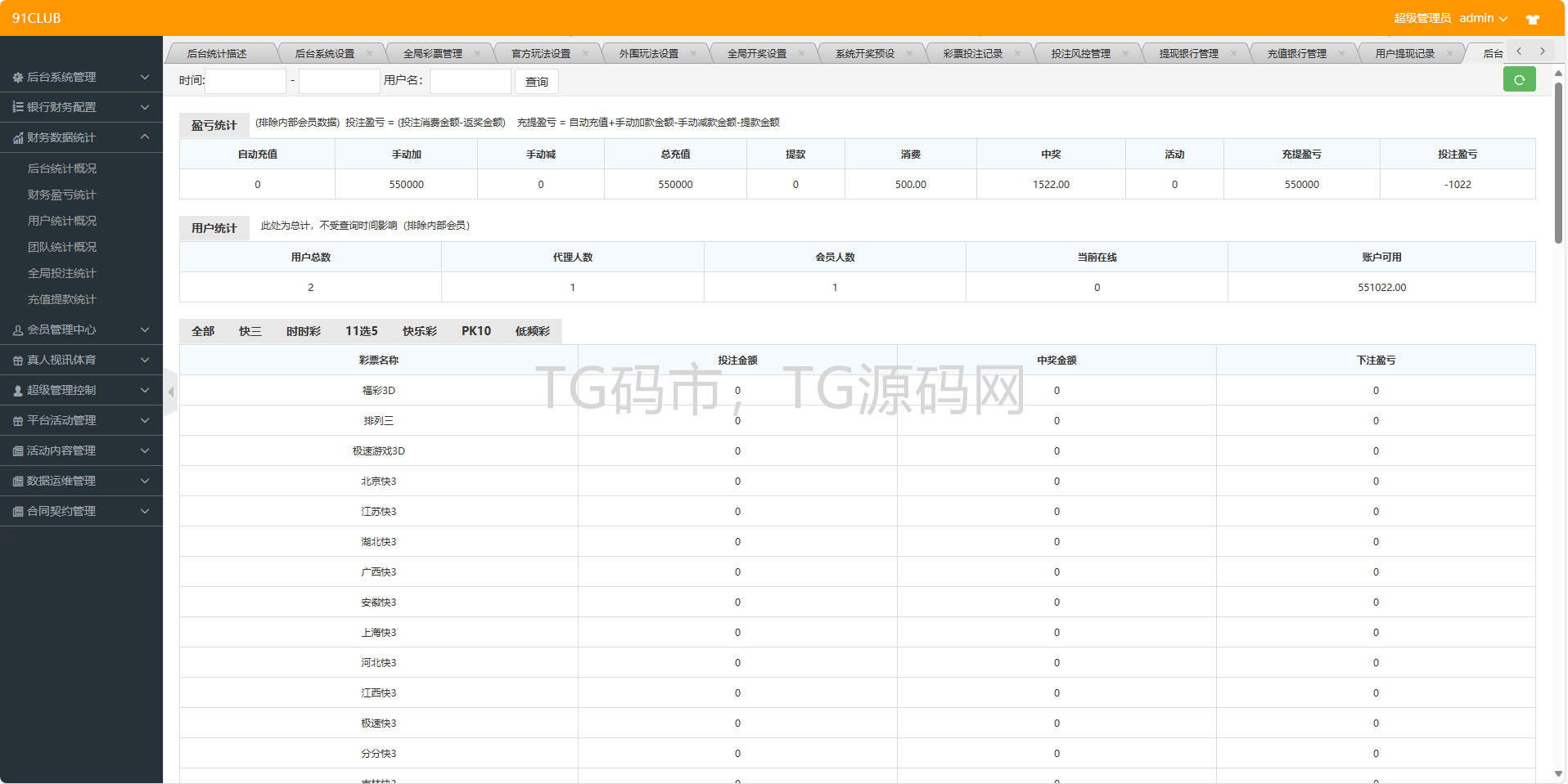 首发新UI（91CLUB）多国语言彩票源码时时彩源码印度彩票源码私彩超多彩种80余+，运营稳定插图15