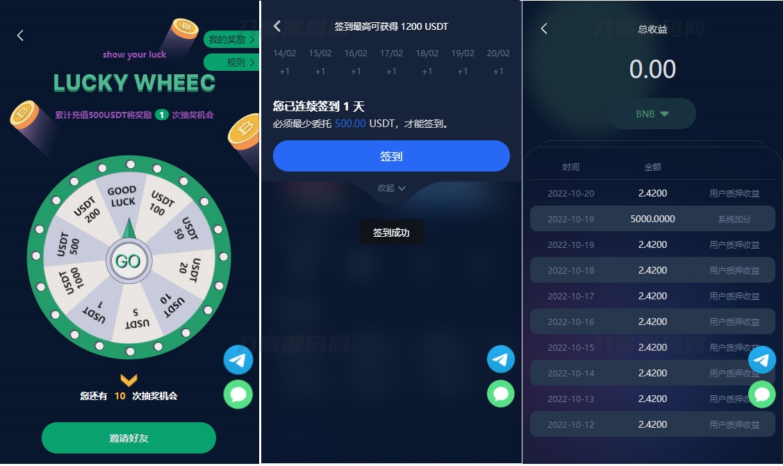 五国语言收益理财BTC虚拟币质押定期存币系统源码_加密货币机器人量化交易系统插图5